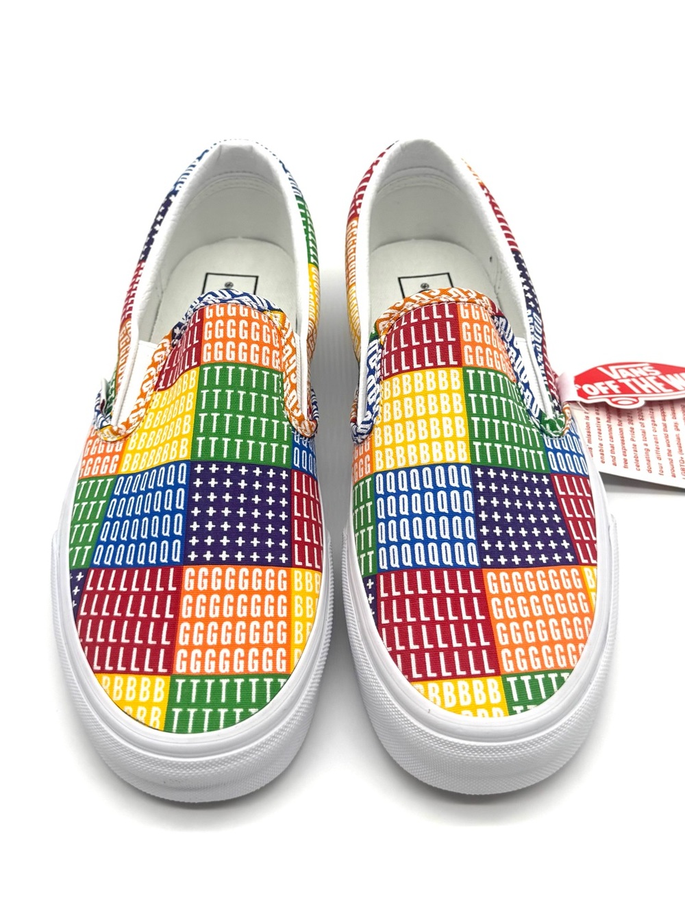 Women's Vans Classic Slip-On Vans LGBTQ 🌈